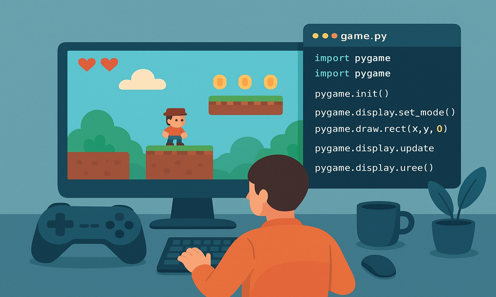 شروع بازی سازی با Pygame